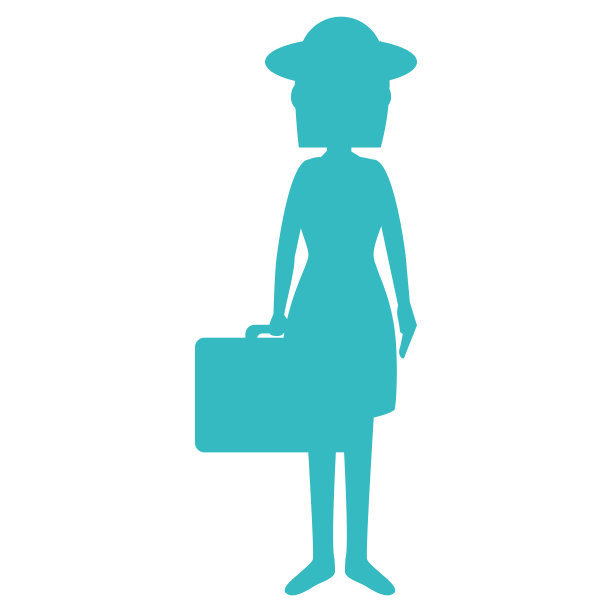 提箱美女图片下载