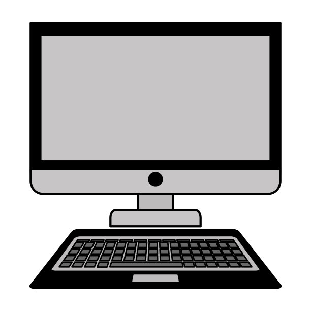计算机桌面隔离图标图片下载