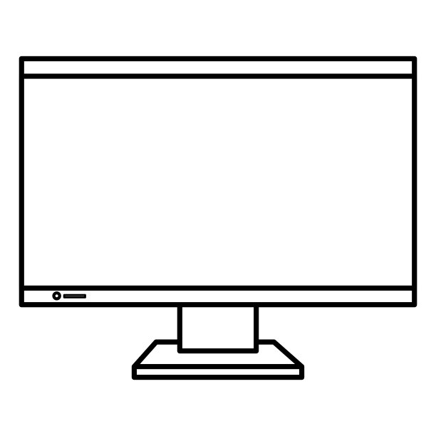 计算机显示隔离图标图片下载