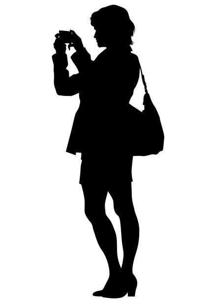 照片的女人图片下载