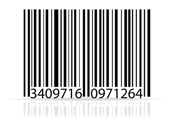 条码股票矢量图图片下载