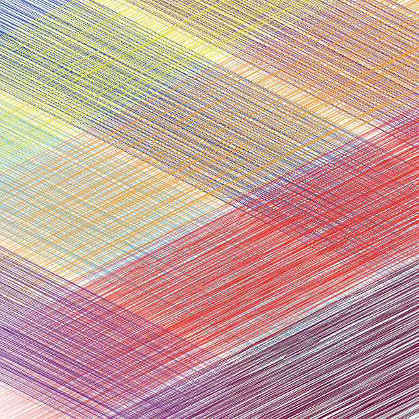 织物格子图案背景。织物纹理，矢量插图图片下载