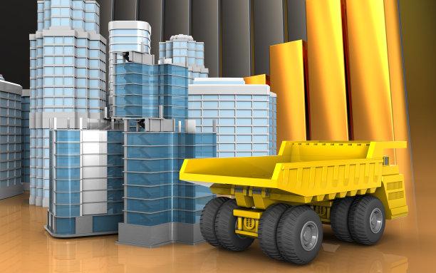 带有城市场景的3d图片下载