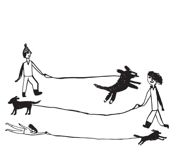 遛狗者图片下载