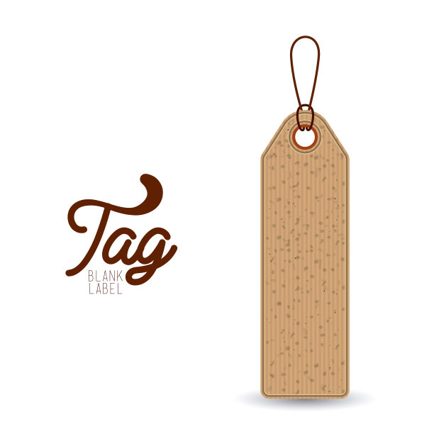孤立吊牌设计图片下载
