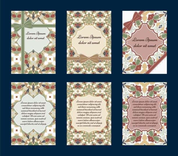 贺卡套装图片下载