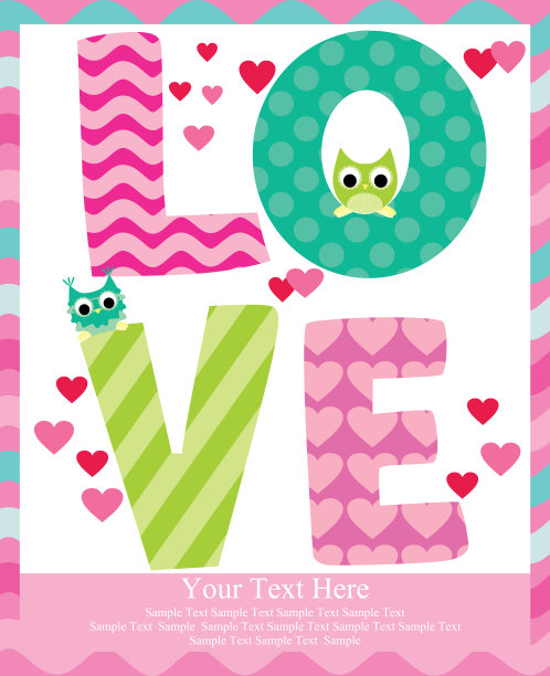 可爱的手绘插画图片下载