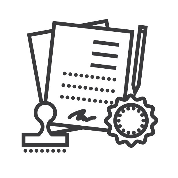 协议，合同矢量线图标，签名，背景插图，可编辑的笔画图片下载