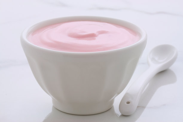 手工希腊草莓酸奶图片下载