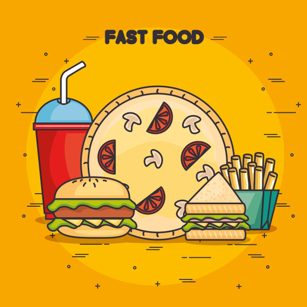 快餐设计图片下载