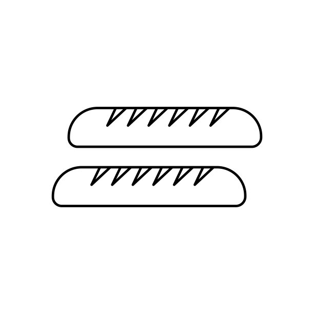 棍子向量线图标，标志，背景上的插图，可编辑的笔触图片下载