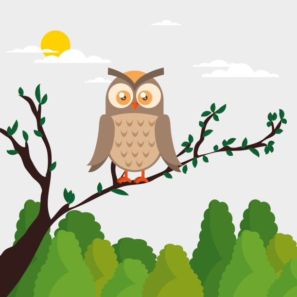 野生动物卡通图片下载