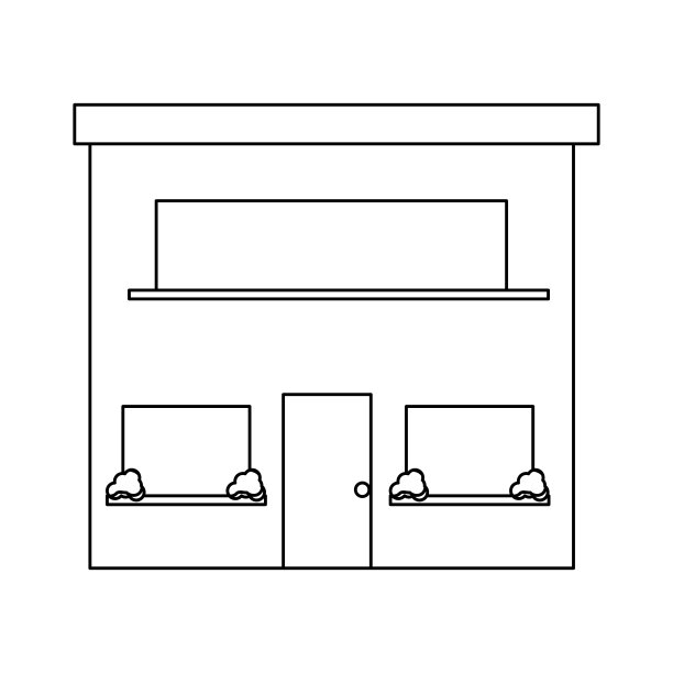 房子向量树脂图片下载