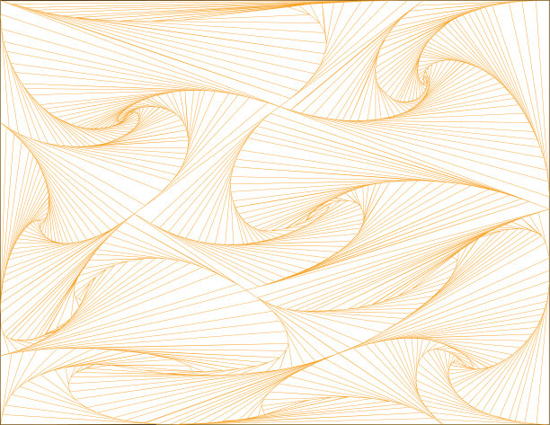 矢量抽象线条艺术素材图片