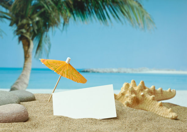 热带海岸的沙滩图片下载