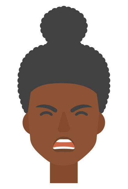 咄咄逼人的女人尖叫图片下载