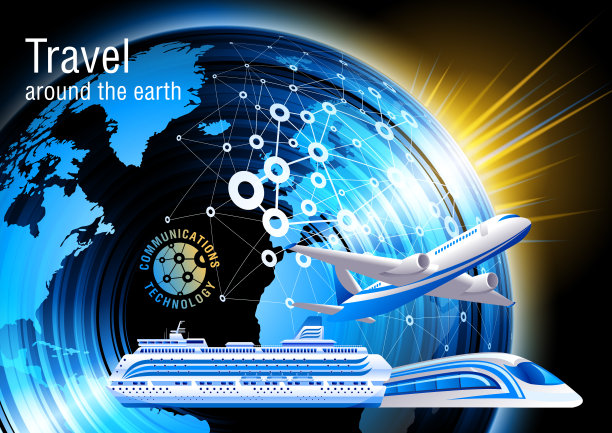 飞机旅行。图片下载