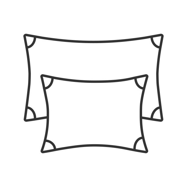 枕头线性图标图片下载