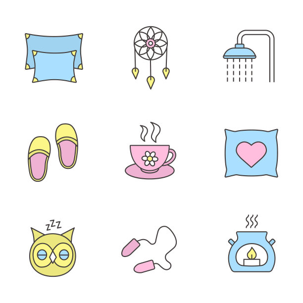 睡觉附件图标图片下载