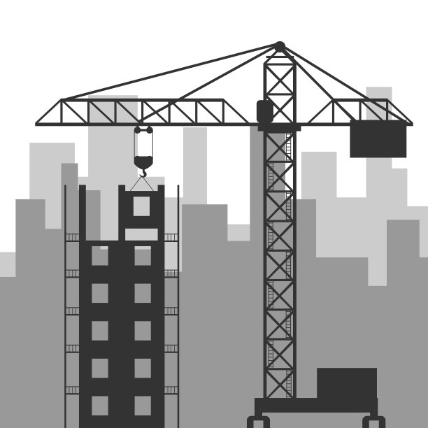 工地用起重机图片下载