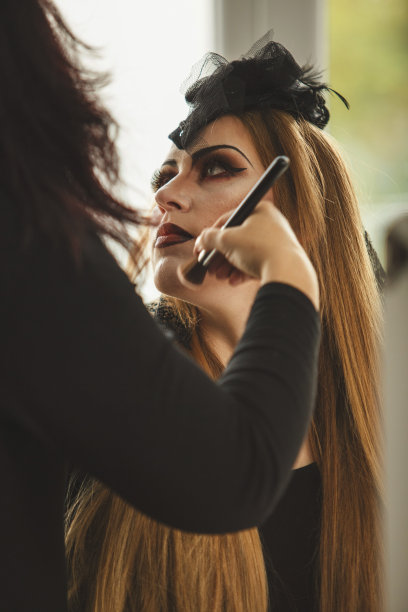 万圣节化妆图片素材ID：310925670