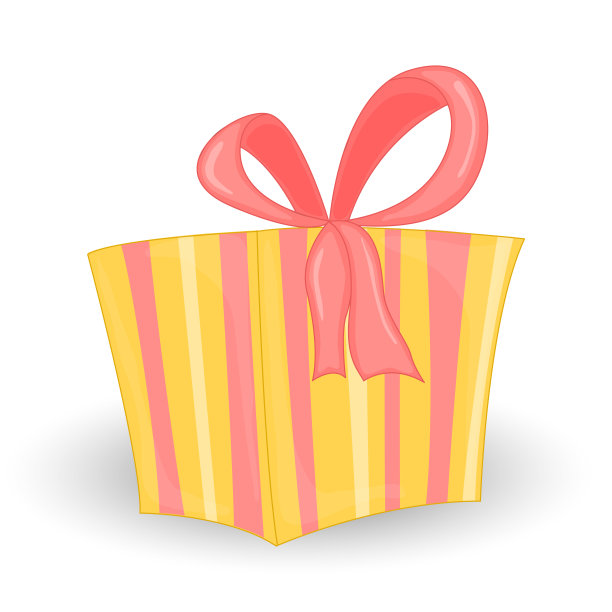 彩色包装的礼品盒。漂亮的圣诞和新年礼物盒与压倒性的弓。矢量插图。图片下载