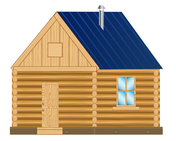 木制的豪宅图片下载