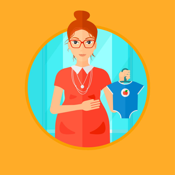 孕妇和婴儿的衣服图片下载