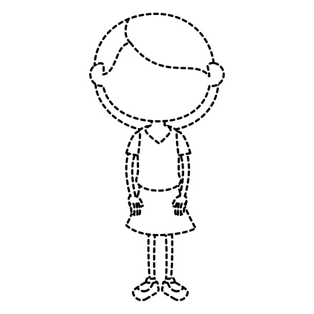 美丽的小女孩性格图片下载