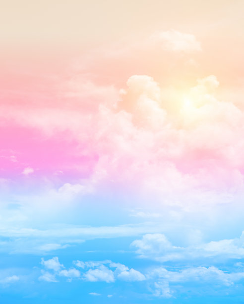 天空和云垂直照片图片下载