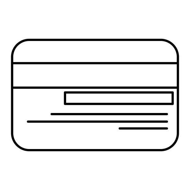 信用卡隔离图标图片下载