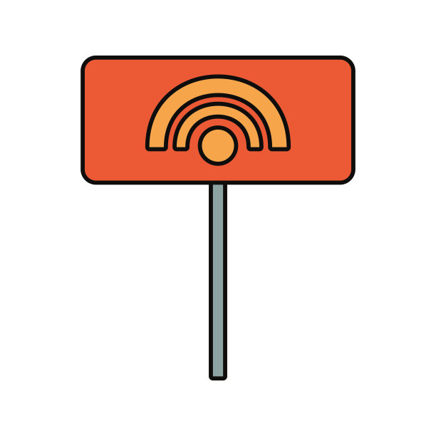 道路标志图标图片下载