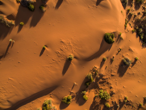 Sturts Stony Desert的Aerial, Birdsville Track，图片下载