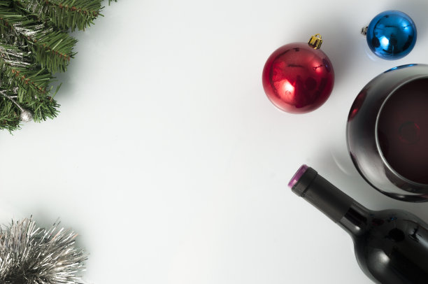 圣诞红酒图片下载