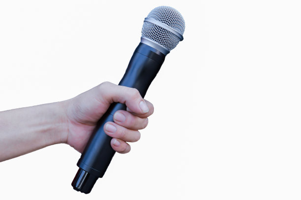 麦克风，电缆，询问，铬，设备图片下载