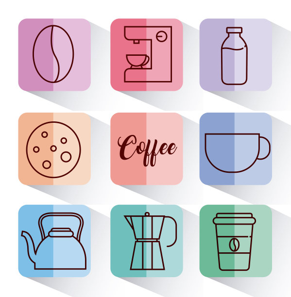 喝咖啡的时间设计图片下载