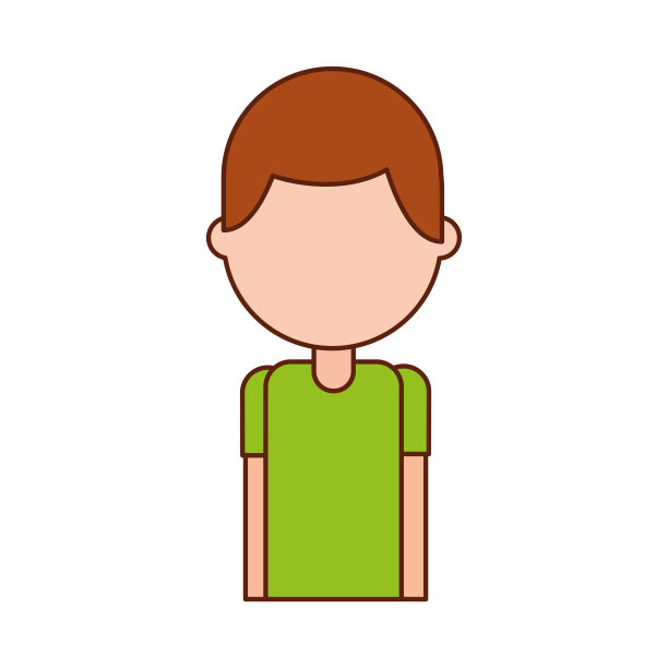 男老师卡通教育画像图片下载