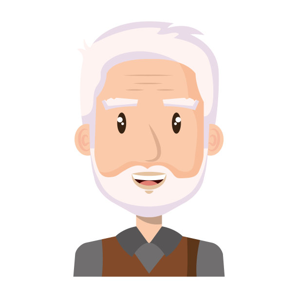 可爱的爷爷角色图片下载