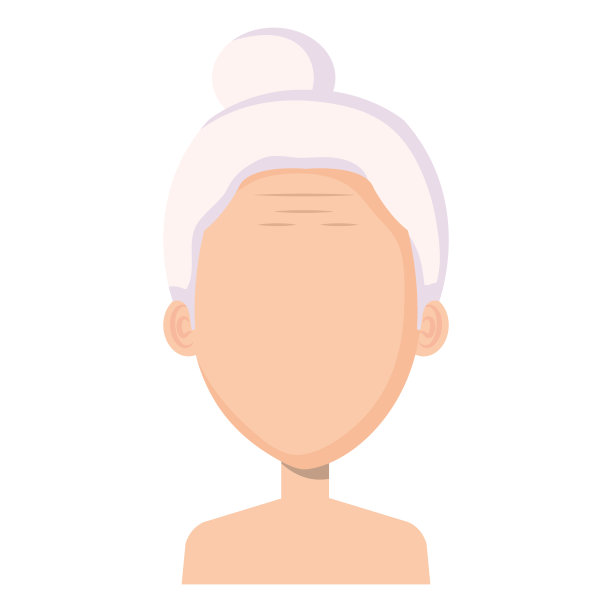 可爱的祖母赤膊头像图片下载