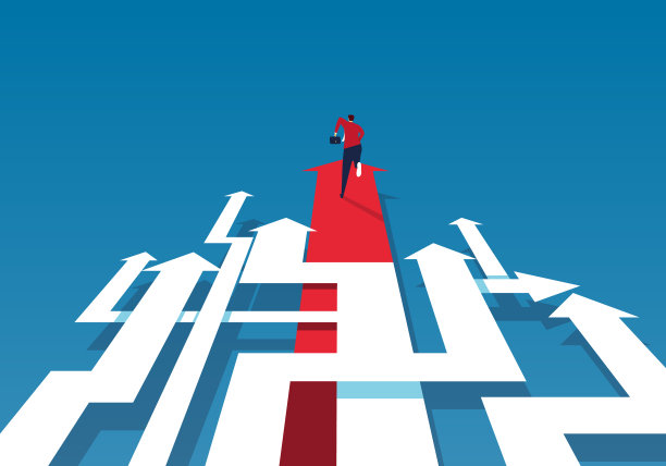 复杂的道路素材图片