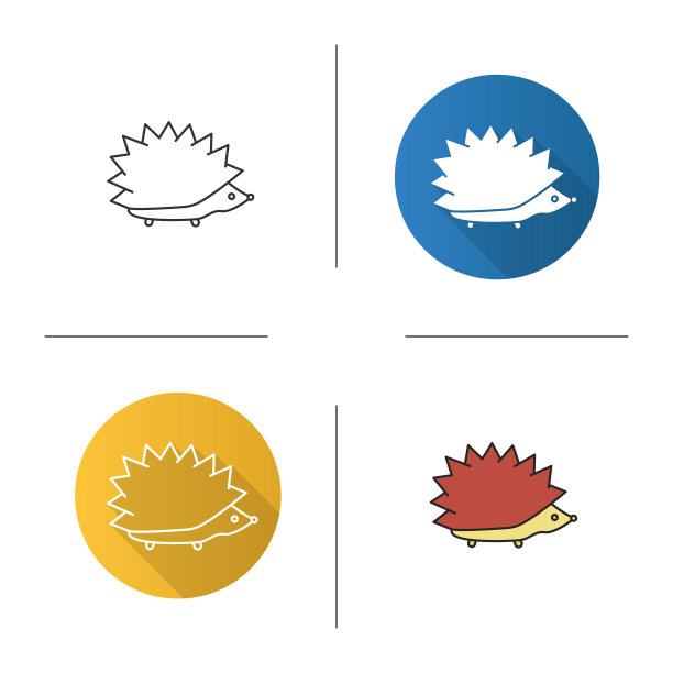 刺猬图标图片下载