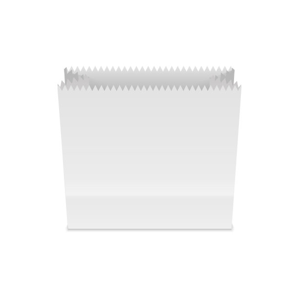 购物纸袋空白。模拟你的设计。矢量。图片下载