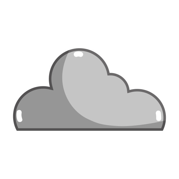 灰色云的形状对天空天气很好图片下载