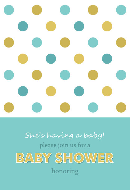 婴儿淋浴卡设计。图片下载