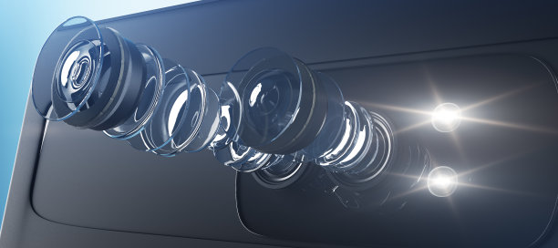 拆装智能手机相机，矩阵概念图片下载