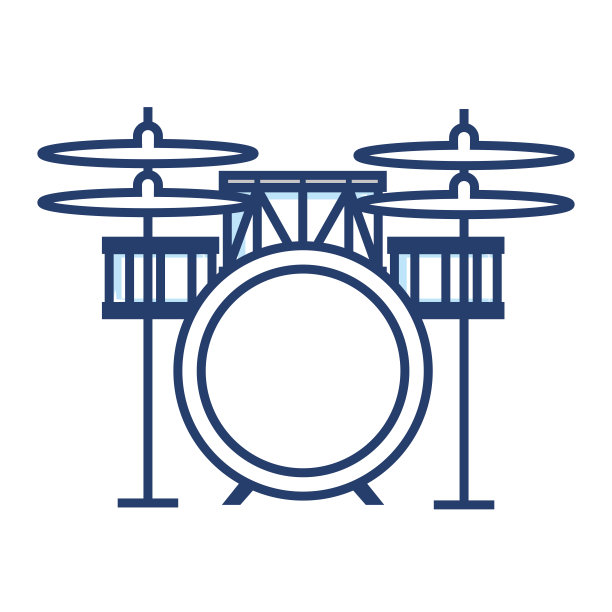 电池鼓乐器图片下载