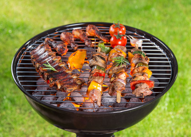 烤肉烧烤各种肉类图片下载