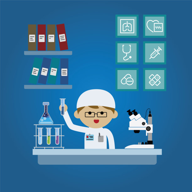 实验室里的科学家图片下载