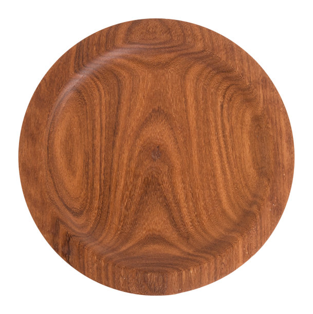 手工制作的木板，使用重新使用的红木。孤立在白色的。图片下载