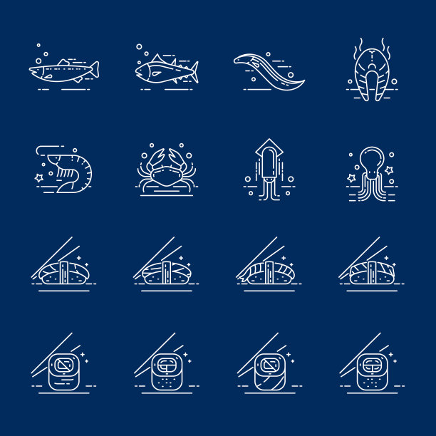 海鲜图标图片下载